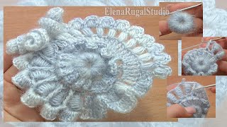 Crochet Freeform Scrumble Tutorial 2 Part 1 of 2 [upl. by Nnateragram415]