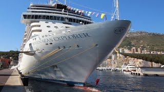 SEVEN SEAS EXPLORER  The worlds most luxurious cruise ship in Monaco  4KQualityVideo [upl. by Shirl]