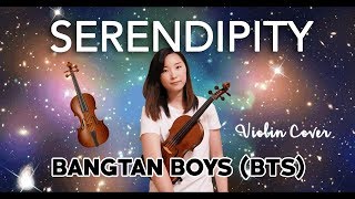 《Serendipity》BTS 방탄소년단 Violin Cover wSheet Music [upl. by Nibbor]