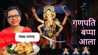 ଗଣେଶ ଚତୁର୍ଥୀ ରେ କଣ କରିଲି Special  odia food odiafoodtuber [upl. by Atnima]