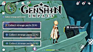 Genshin impact collect strange parts 14 Chellanvlogs [upl. by Akit]