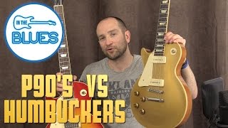 P90 Pickups vs Humbucker Pickups [upl. by Kezer]