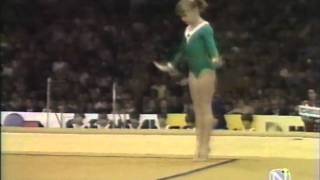 8th Team CAN Elfi Schlegel FX 1978 World Gymnastics Championships 9 50 [upl. by Evilc914]