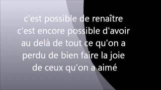 Gael cest encore possible paroles Lyrics [upl. by Brandt160]