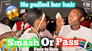 CRAIZEST SMASH OR PASS BUT FACE TO FACE THEY PULLED HER HAIR [upl. by Lehpar]