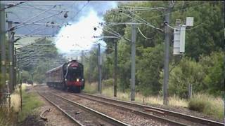 48151  Class 8F on full regulator speeds the Waverley [upl. by Nowell]