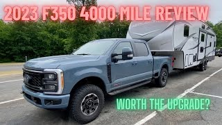 2023 Ford F350 TREMOR High output power stroke diesel 4000 mile reviewworth it fordtrucks [upl. by Mirabella]