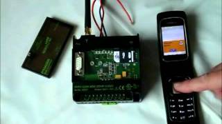 MIRO GSM modul od Murrelektronik prakticky s mobilem [upl. by Forward]