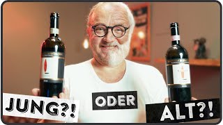 Junger Wein oder Alter Wein  Was passiert bei der Reifung  5 MINUTEN FÜR WEIN AM LIMIT [upl. by Viola]