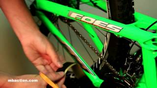 Mountain Bike Action Tech Minute  Using 3M Tape to Make Chainstay [upl. by Bradly276]