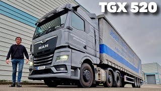 MAN TGX 520 Full Tour amp Test Drive Camera Mirrors 2024 [upl. by Haynor913]