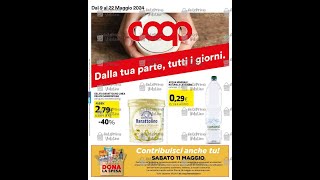 Volantino Coop Alleanza 30 dal 9 al 22 maggio 2024 in anteprima [upl. by Aynad369]