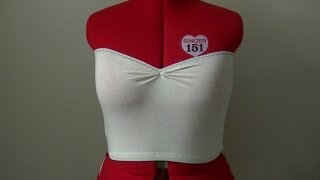 DIY Bandeau Top [upl. by Clava]