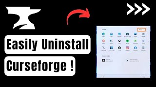 How To Uninstall CurseForge [upl. by Rexfourd]