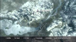 Skyrim Woodcutters Axe Location HD 1080p [upl. by Etnaihc]