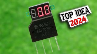 Top IDea 2024  Make all component Tester  Perfect Device for All  Without Multimeter [upl. by Atoked948]