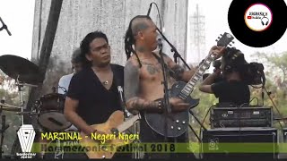 MARJINAL  NEGRI NGERI  LIVE HAMMERSONIC FESTIVAL 2018 [upl. by Helsa]