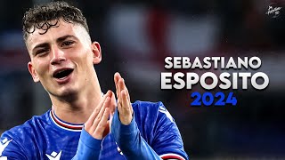 Sebastiano Esposito 2024  Amazing Skills Assists amp Goals  Sampdoria  HD [upl. by Ayikur]