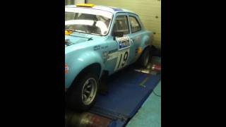 Mk 1 Escort rally car 300 bhp duratec [upl. by Drooff]