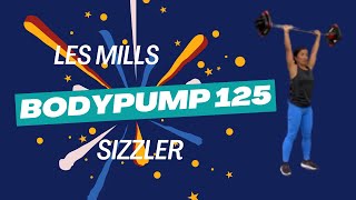 Les Mills Bodypump125 Sizzler [upl. by Arvell]