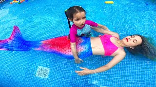 I Turned into a Mermaid in the Pool [upl. by Peers]