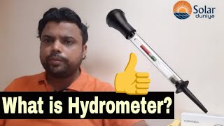 hydrometer is used to measure Battery Gravity  How to check Electrolyte  hydrometer uses  Usage [upl. by Schach253]