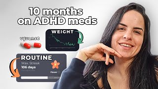 How ADHD Medication Changed My Life 10 Months on Vyvanse Elvanse [upl. by Eednyl]