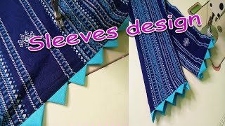 Simple and easy sleeves design  Hater design  Sleeves design [upl. by Ttirrem279]