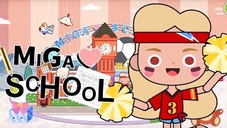 Miga Town My School  NEW BEST APP UNLOCK ALL ROOM [upl. by Mazlack848]