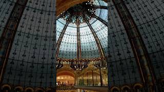 Galeries Lafayette en París ✨🇫🇷 blogviajero travelblogger paris viajes [upl. by Eerak199]