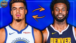 Wiggins Trade Rumours ESCALATING Potential BLOCKBUSTER Trade with Nuggets  Warriors News [upl. by Ambrosi]