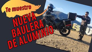 NUEVA BAULERA DE ALUMINIO PARA MI MOTO  Capitulo N°28 [upl. by Niram778]