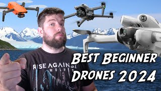 BEST DRONES FOR BEGINNERS IN 2024  What drone should you buy to get started [upl. by Einnol]