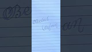 How to write English capital letter cursive writing A to Z  cursive handwriting practice [upl. by Hubbard]