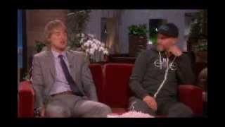 Owen Wilsons Christmas Punk on Woody on Ellen show [upl. by Elnukeda59]