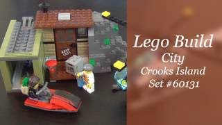 Lets Build  LEGO City Crooks Island Set 60131 [upl. by Fortunio650]