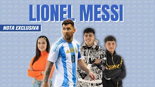 LEO MESSI EN DISPUESTOS A TODO  ABITARE  170624 [upl. by Ryle]