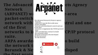 ARPANET क्या होता है  What is ARPANET computerstudyzone [upl. by Eeluj]