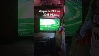 jogando PES 2018 PS3 [upl. by Benzel]