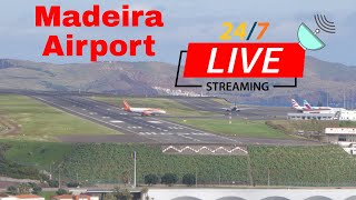 Madeira Airport LIVE 247 ATC [upl. by Rossen]