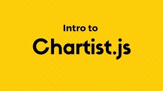 Creating Responsive Charts  Intro to Chartistjs [upl. by Alabaster]