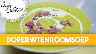 DOPERWTENROOMSOEP  Sonja Bakker recept [upl. by Sella606]