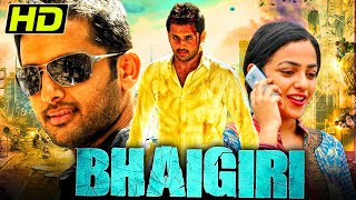 Bhaigiri Ishq South Hindi Dubbed Full Movie  Nithiin Nithya Menen  भाईगिरी HD [upl. by Sergu533]