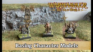 Character Basing Tutorial for Warhammer the Old World [upl. by Coral826]