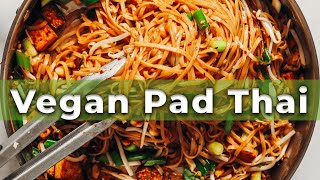 Simple Vegan Pad Thai Recipe  Easy Step By Step Guide  TastyCafeOn  WhatsOn [upl. by Asilec]