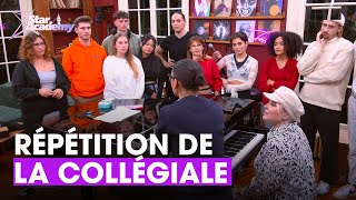 Les premières répétitions de la collégiale de vendredi  Star Academy 2023 [upl. by Toille]