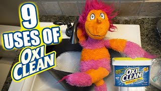 9 Amazing uses for Oxiclean  Hacks to Make Cleaning Easier [upl. by Lari]