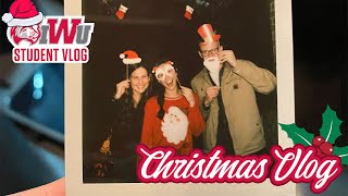 STUDENT VLOG 016 Christmas Vlog 2021 ft Maddie  Indiana Wesleyan University [upl. by Enia716]