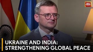 Ukraines Foreign Minister Dmytro Kuleba Discusses Bilateral Ties And Global Peace With India [upl. by Thalassa]