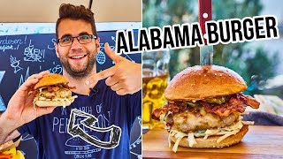 Ebbe az ALABAMA BURGERBE csak izgalmas dolgok kerültek [upl. by Kooima]